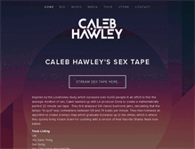 Tablet Screenshot of calebhawley.com